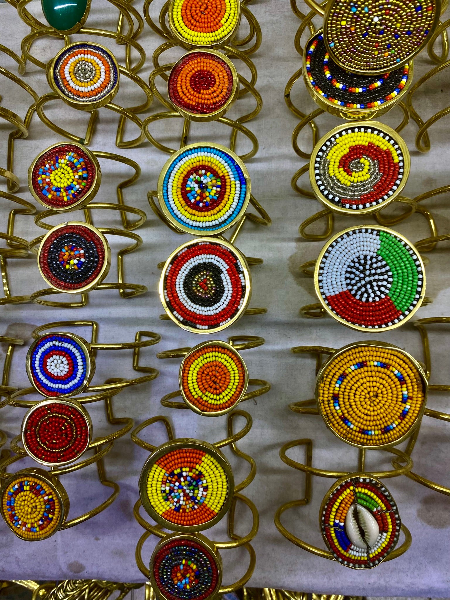 Brass & Beaded Necklace